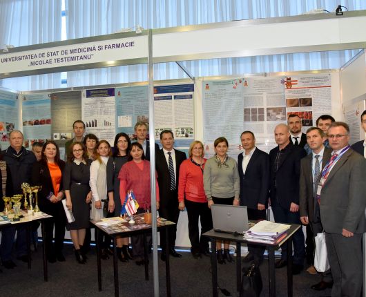 Premii pentru cercetătorii USMF „Nicolae Testemiţanu“ la Expoziţia „Infoinvent 2019”